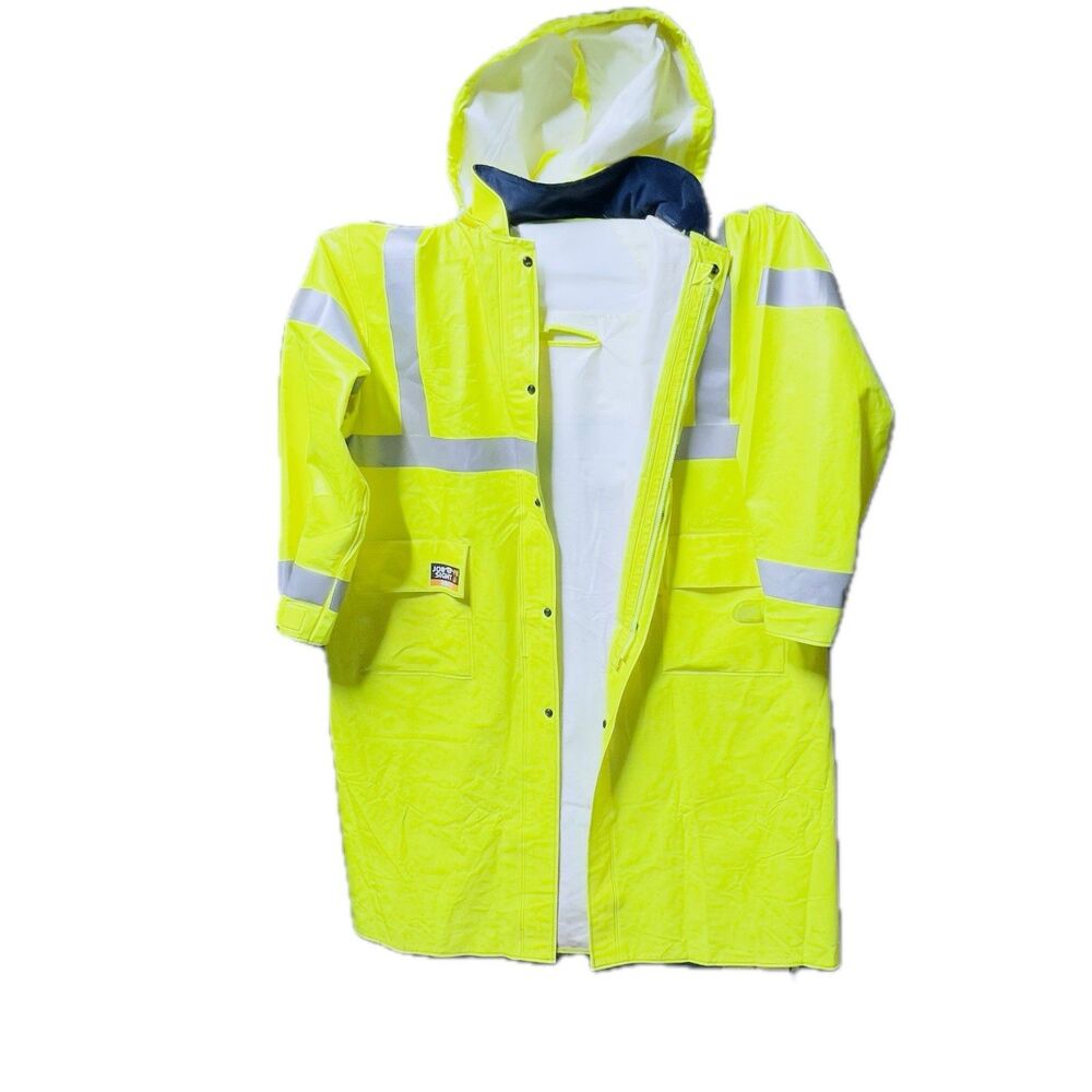 Tingley Job FR Site- HRC 2 -Yellow Eclipse Raincoat -New River Electric Size 2XL